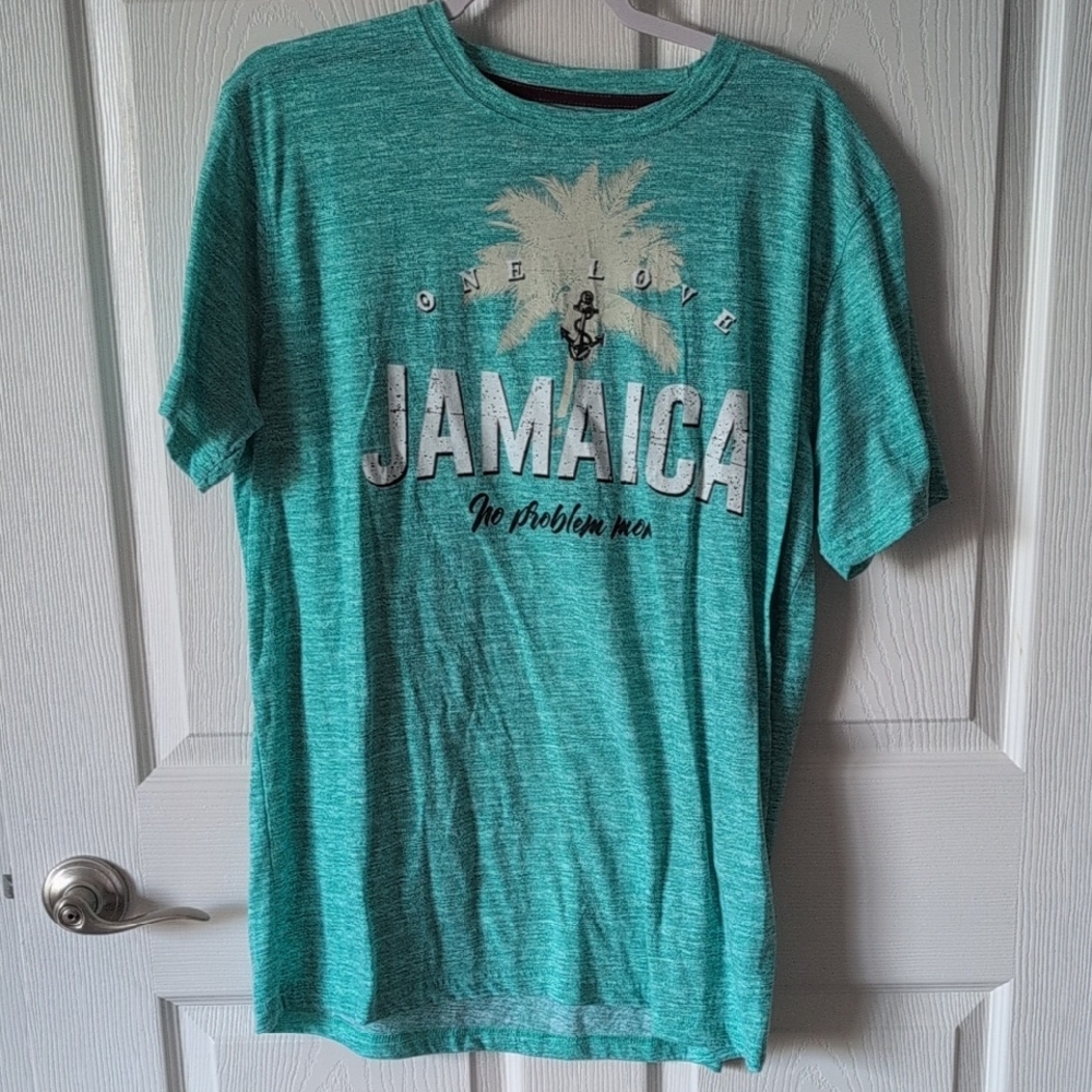 Green Jamaica Graphic Tee